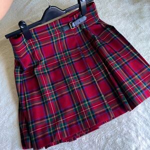 Uniqlo Tartan Billie Kilted Skirt